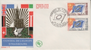 F FDC Dienstmarken 13 / 14 ● - 1969